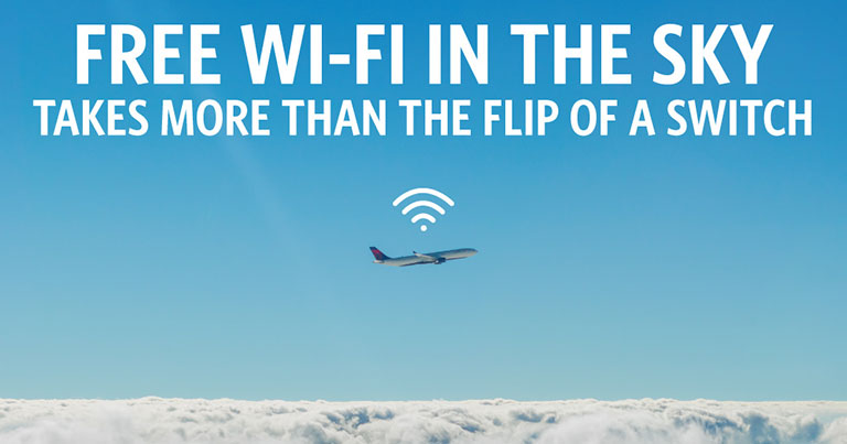 Delta Air Lines starts trial of free inflight Wi-Fi