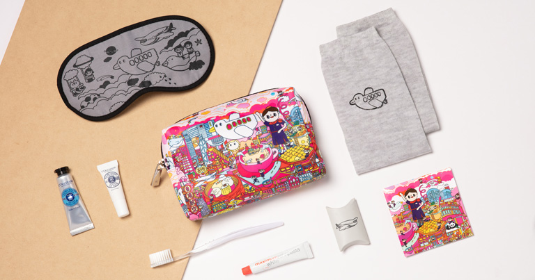 Hong Kong Airlines launches collectible Business Class amenity kits
