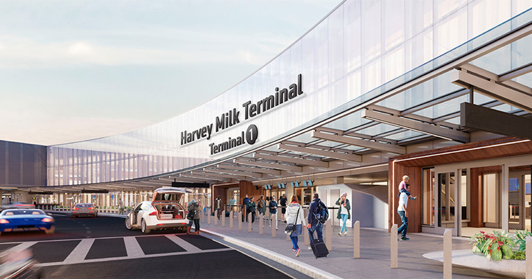 SFO opens first section of $2.4 billion Harvey Milk Terminal 1