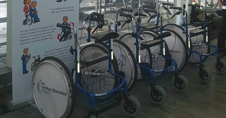 London Stansted trials new mobility solution for PRMs