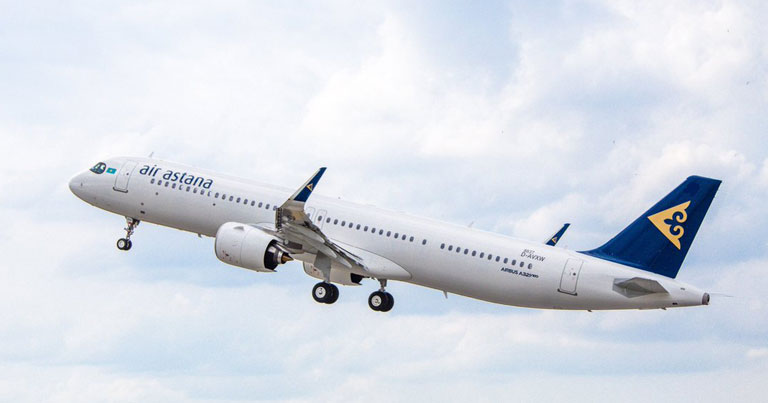 Air Astana Takes Delivery Of First A321 Long Range Aircraft Air Astana Takes Delivery Of First A321 Long Range Aircraft