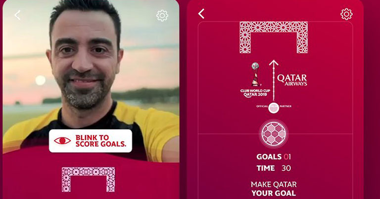 Qatar Airways launches AR football game on Facebook