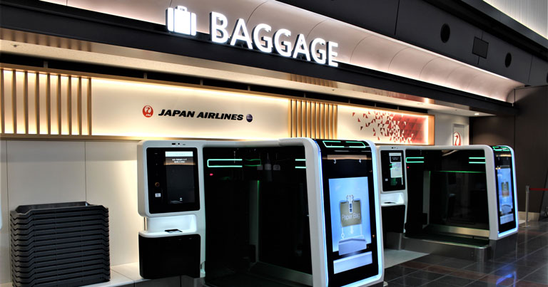 Japan Airlines unveils self bag drops at Haneda Airport
