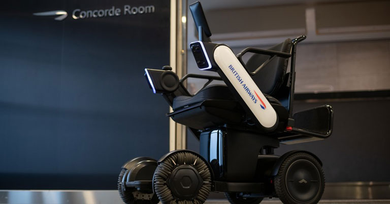 British Airways trials autonomous electric wheelchairs at JFK