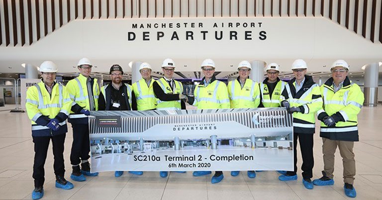 Manchester Airport completes build phase of Terminal 2 extension