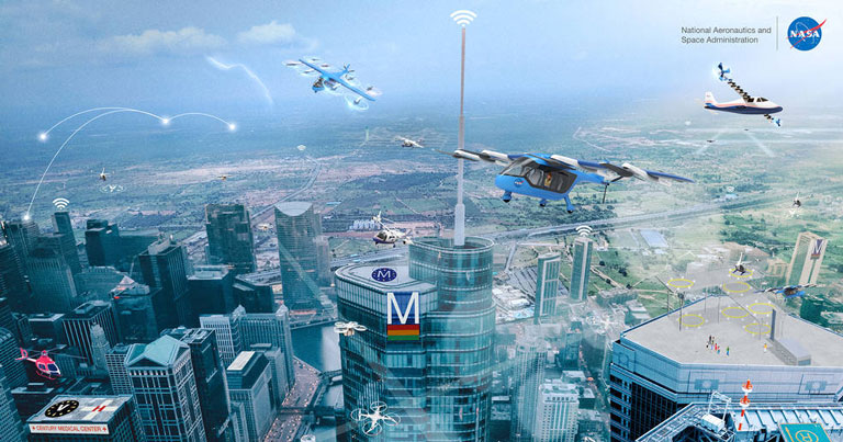NASA expands vision for future airspace mobility