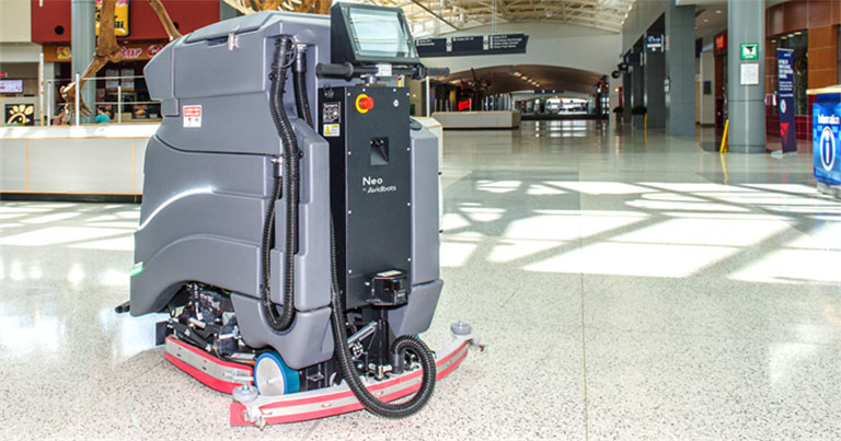 CVG Airport deploys Avidbots Neo floor-scrubbing robots