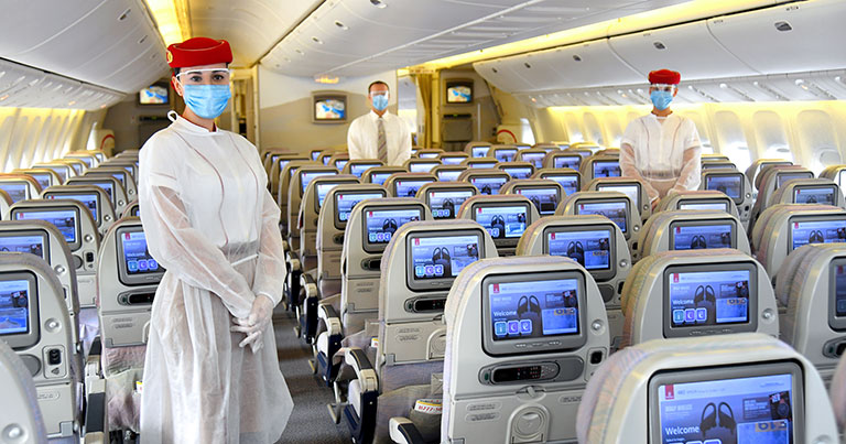 Emirates steps up COVID-19 safety measures for passengers and staff