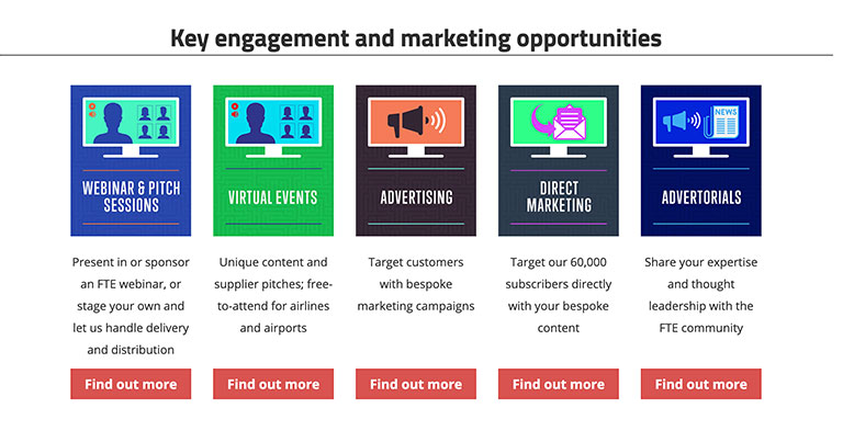 Make the most of FTE’s engagement and marketing solutions