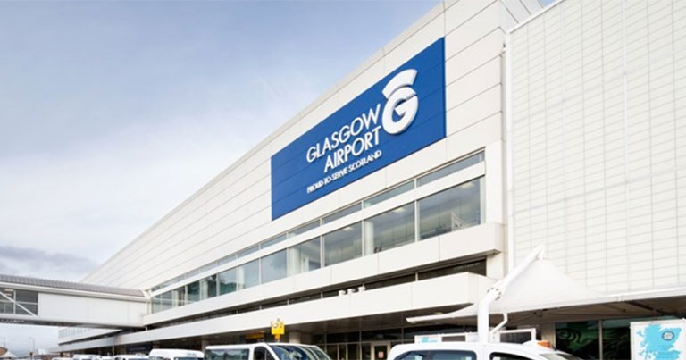 Glasgow Airport supports coronavirus response by hosting testing facility