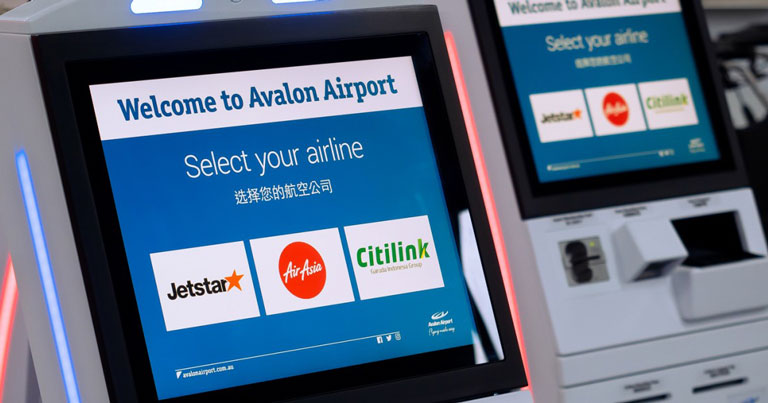 Avalon Airport to implement touchless self-service technology