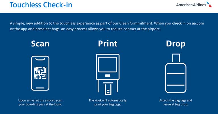 American Airlines introduces touchless check-in and inflight Wi-Fi portal