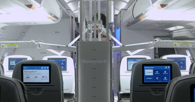 JetBlue pilots UV cleaning system for aircraft interior