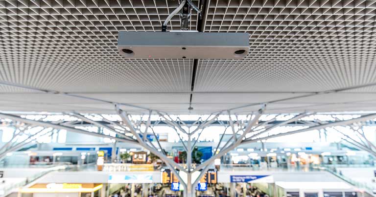 Stuttgart Airport utilises 3D sensors to manage social distancing