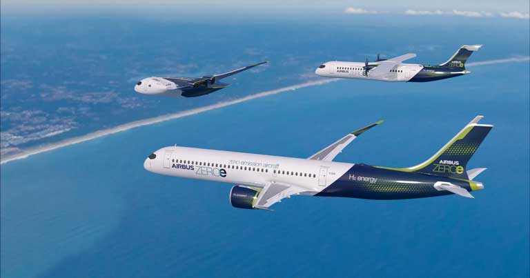 Airbus unveils plans for zero-emission aircraft by 2035
