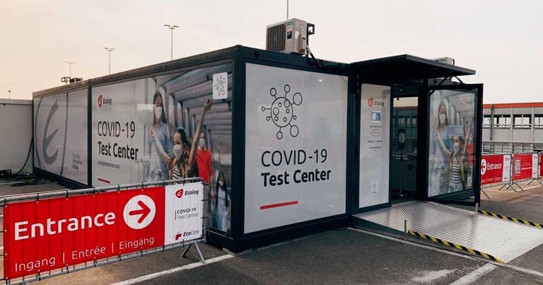 Brussels Airport opens COVID-19 test centre