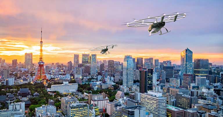 JAL partners with Volocopter to develop and launch air mobility services in Japan