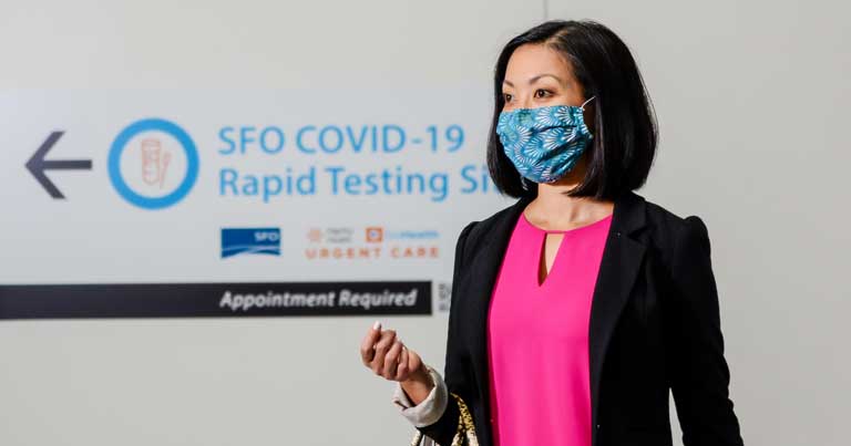 United becomes first US carrier to introduce rapid COVID-19 tests