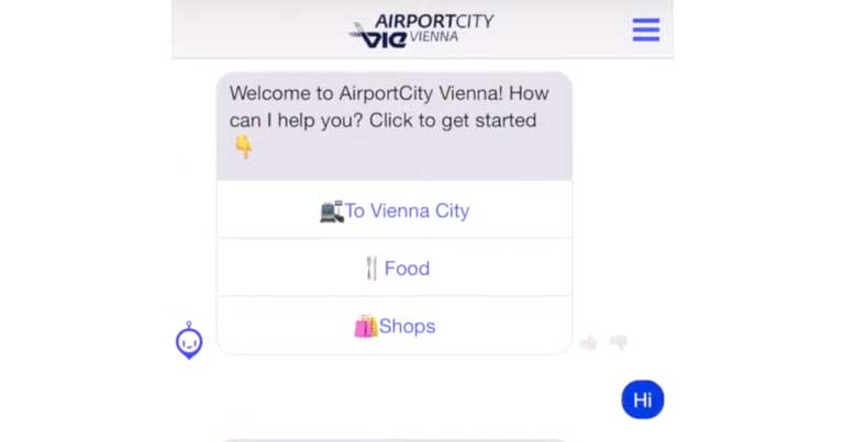 Vienna Airport adopts AI-chatbot to provide useful information to visitors