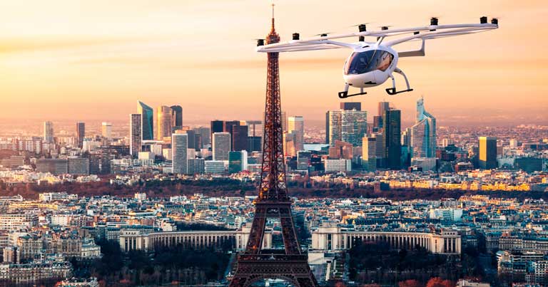Groupe ADP and Volocopter reveal plans to introduce air taxis ahead of 2024 Olympics