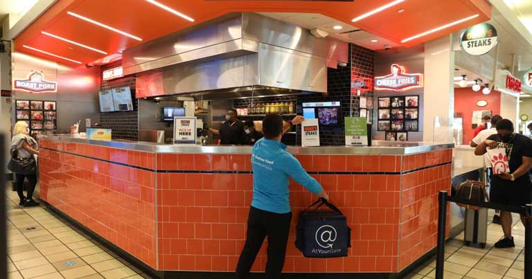 Philadelphia Airport launches integrated meal delivery service