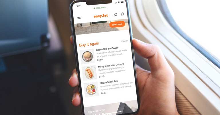 easyJet to enhance inflight offering with a new digital retail solution