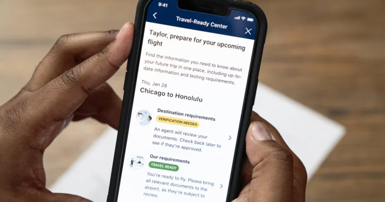 United introduces new digital platform for COVID-19 pre-travel and testing requirements