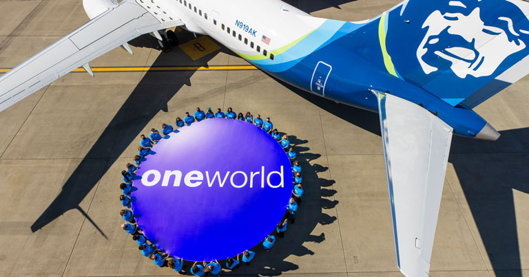 Alaska Airlines officially joins oneworld alliance