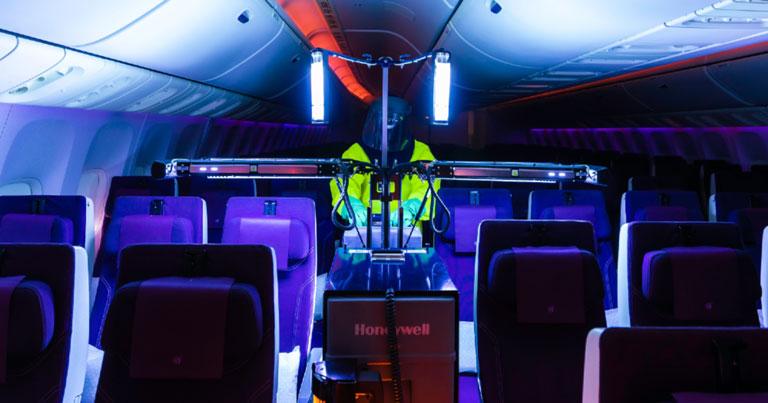 Qatar Airways deploys latest version of Honeywell’s UV cabin disinfection technology