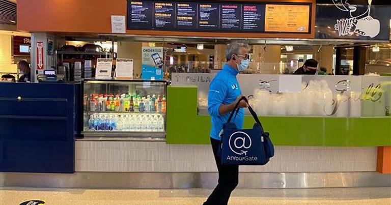 LAX’s F&B pre-order service now available for contactless gate delivery