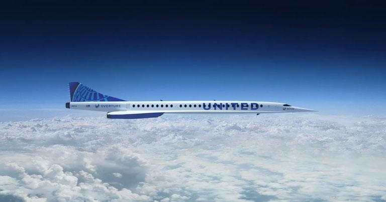 United announces plans to order 15 Boom supersonic aircraft