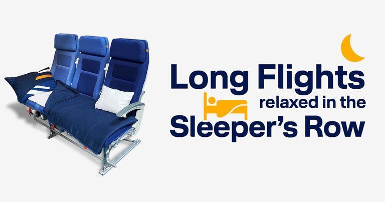 Lufthansa unveils new Sleeper’s Row offer on long-haul flights