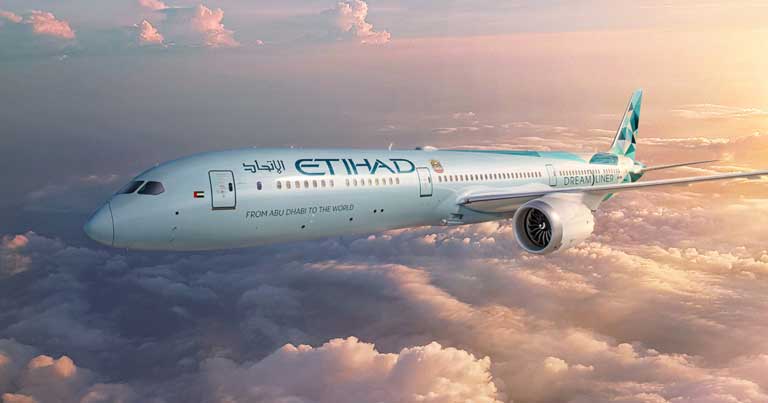 Etihad’s ecoflight achieves 72% reduction in carbon emissions