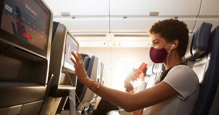 Delta enhances inflight well-being with content from Peloton