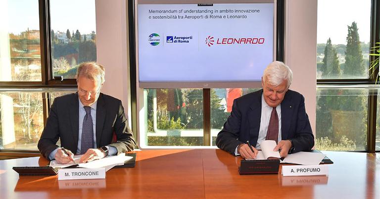 Aeroporti di Roma and Leonardo partner to develop “smart hubs”
