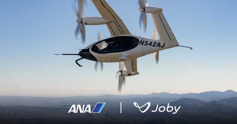 ANA and Joby to develop air taxi service in Japan