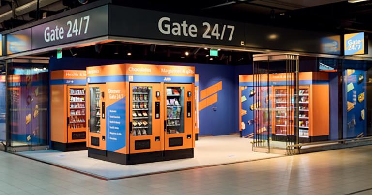 First self-service shop opens at AMS’ Schiphol Plaza