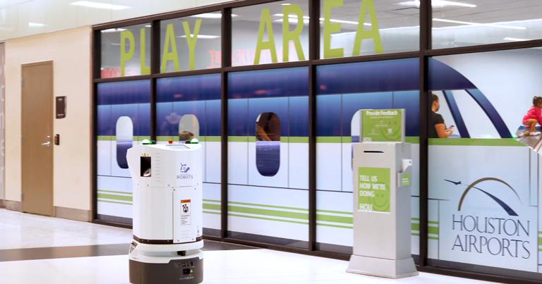Houston Airports deploys fleet of disinfecting robots
