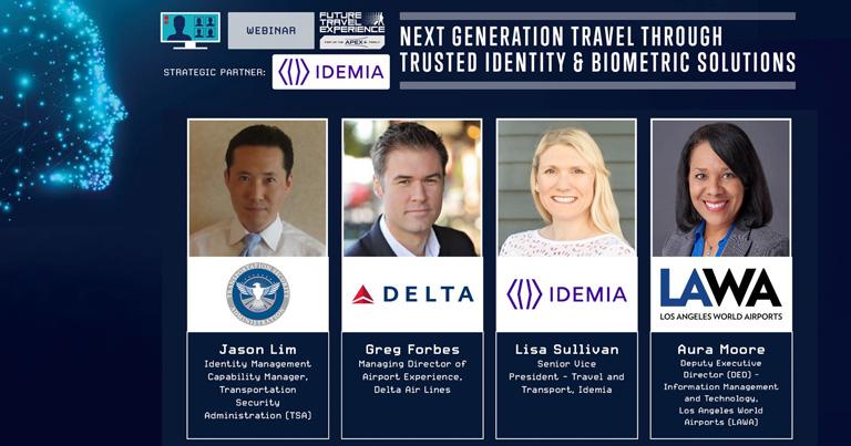 Delta, LAWA, TSA & Idemia share insights from recent biometric trials and focus on shaping next generation travel through digital ID – full webinar recording now available