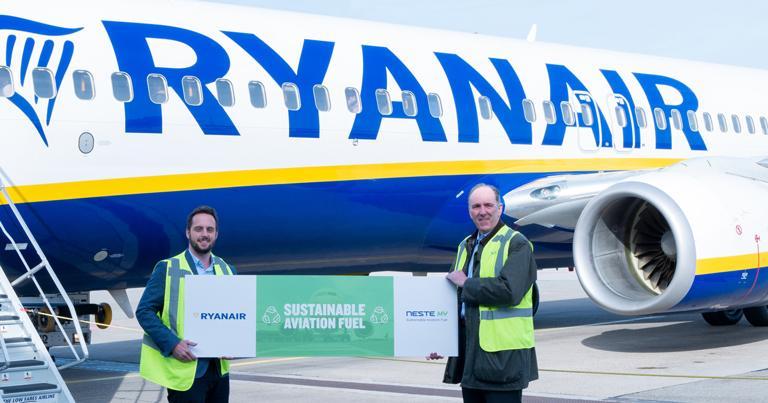 Ryanair partners with Neste Holland to power flights with 40% SAF blend