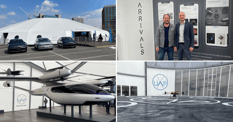 Inside Urban-Air Port’s new Air-One vertiport – eVTOLs, autonomous delivery drones and an inventive commercial vision