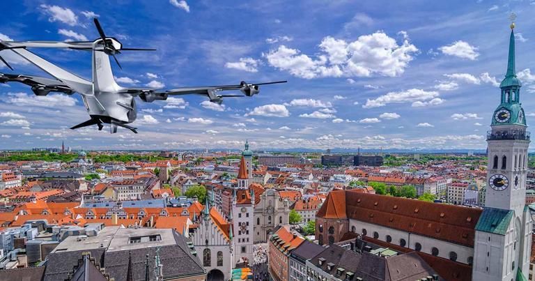 Munich Airport and Airbus launch new urban air mobility initiative