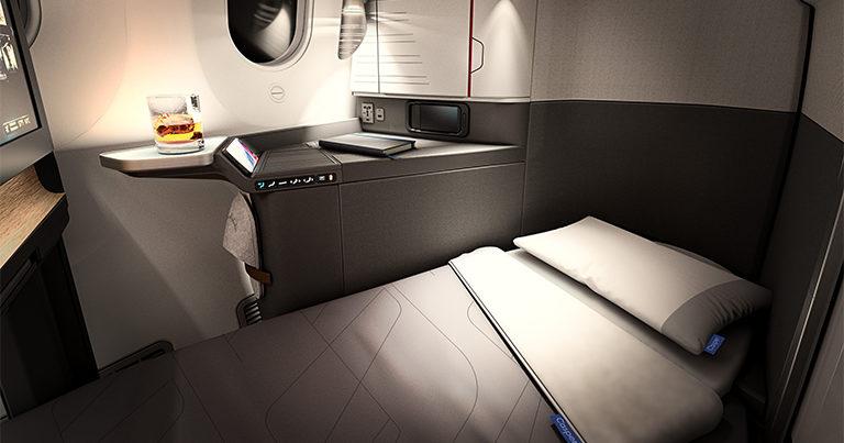 American Airlines unveils new Flagship Suite seats