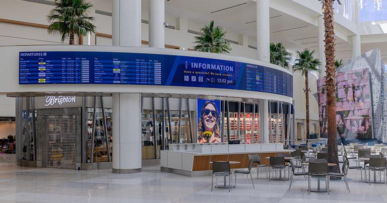 Orlando International Airport launches innovative visual communication system to engage passengers in new Terminal C