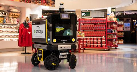 Pittsburgh Airport’s xBridge Innovation Center pilots autonomous delivery robot