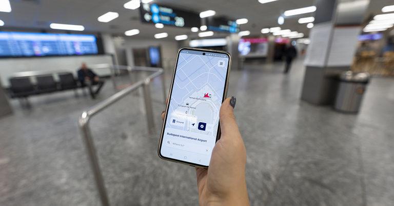 Budapest Airport provides independent indoor navigation app for visually impaired passengers
