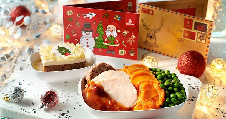 Emirates gets festive with seasonal food in lounges and onboard