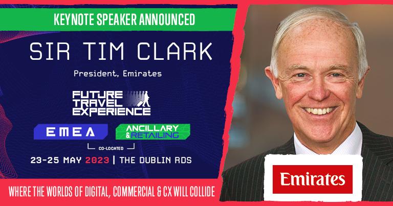Sir Tim Clark Keynote speaker image