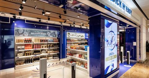Fully automated shop opens at Brussels Airport “fusing technology, optimised customer experience and convenience”