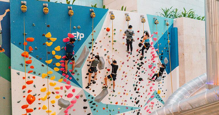 Changi Airport opens rock-climbing attraction as part of “continuous effort to enhance experience for passengers and visitors”